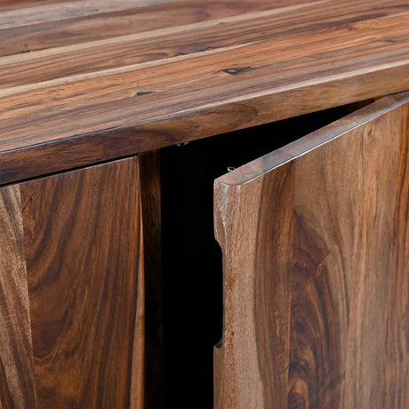 Austin Loft 90" Sideboard in Natural Sheesham by Home Trends & Design at Eve Furniture