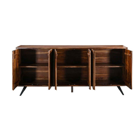 Austin Loft 90" Sideboard in Natural Sheesham by Home Trends & Design at Eve Furniture