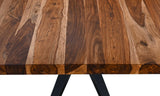 Austin Loft 94" Dining Table in Natural Sheesham by Home Trends & Design at Eve Furniture