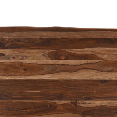 Austin Loft 94" Dining Table in Natural Sheesham by Home Trends & Design at Eve Furniture