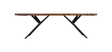 Austin Loft 94" Dining Table in Natural Sheesham by Home Trends & Design at Eve Furniture
