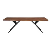 Austin Loft 94" Dining Table in Natural Sheesham by Home Trends & Design at Eve Furniture
