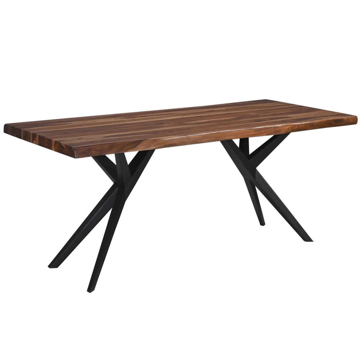 Austin Loft 94" Dining Table in Natural Sheesham by Home Trends & Design at Eve Furniture