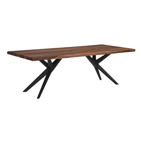 Austin Loft 94" Dining Table in Natural Sheesham by Home Trends & Design at Eve Furniture