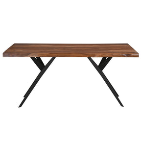 Austin Loft 94" Dining Table in Natural Sheesham by Home Trends & Design at Eve Furniture