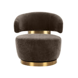 Austin Upcycled Swivel Chair by TOV Furniture at Eve Furniture