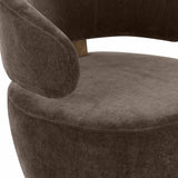 Austin Upcycled Swivel Chair by TOV Furniture at Eve Furniture