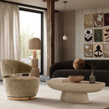 Austin Upcycled Swivel Chair by TOV Furniture at Eve Furniture