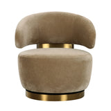 Austin Upcycled Swivel Chair by TOV Furniture at Eve Furniture