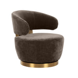 Austin Upcycled Swivel Chair by TOV Furniture at Eve Furniture