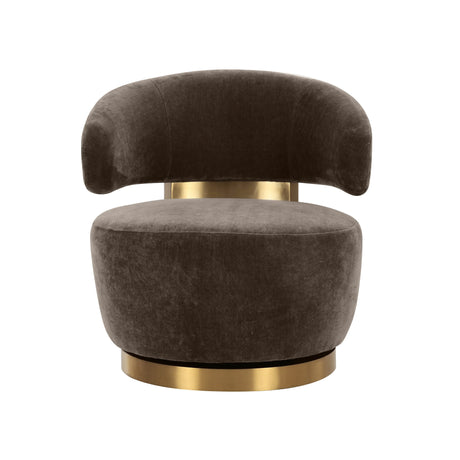 Austin Upcycled Swivel Chair by TOV Furniture at Eve Furniture