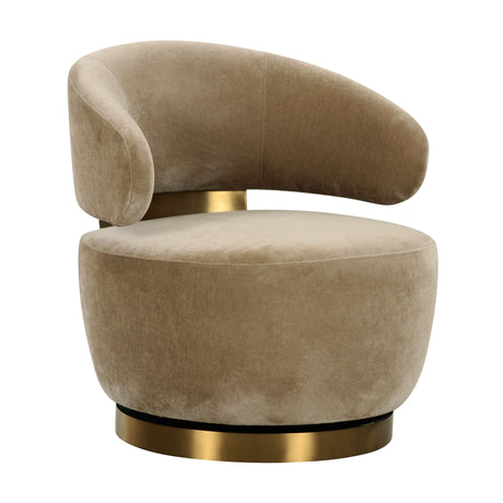 Austin Upcycled Swivel Chair by TOV Furniture at Eve Furniture