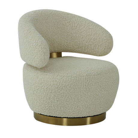 Austin Upholstered Swivel Chair by TOV Furniture at Eve Furniture