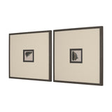 Autonomous (Set of 2) by Ira Havuka a Hand Embellished Framed Art Print Matted under Glass by Mercana at Eve Furniture