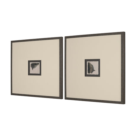 Autonomous (Set of 2) by Ira Havuka a Hand Embellished Framed Art Print Matted under Glass by Mercana at Eve Furniture