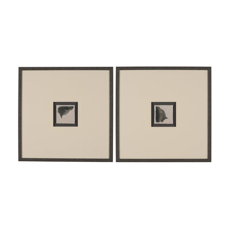 Autonomous (Set of 2) by Ira Havuka a Hand Embellished Framed Art Print Matted under Glass by Mercana at Eve Furniture