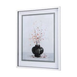 Autumn Branches I by Mercana Studio a Hand Embellished Textured Framed Art Print Matted under Glass by Mercana at Eve Furniture