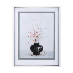 Autumn Branches I by Mercana Studio a Hand Embellished Textured Framed Art Print Matted under Glass by Mercana at Eve Furniture