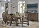 Autumn Flink Oak Solid Wood Extending Dining Table by Modus Furniture at Eve Furniture