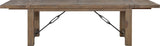 Autumn Flink Oak Solid Wood Extending Dining Table by Modus Furniture at Eve Furniture
