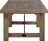 Autumn Flink Oak Solid Wood Extending Dining Table by Modus Furniture at Eve Furniture