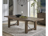 Autumn Flink Oak Solid Wood Extending Dining Table by Modus Furniture at Eve Furniture