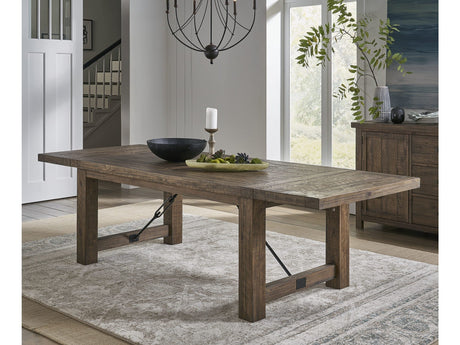 Autumn Flink Oak Solid Wood Extending Dining Table by Modus Furniture at Eve Furniture