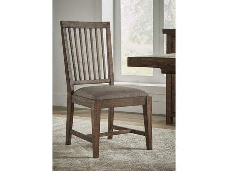 Autumn Flint Oak Solid Wood Upholstered Dining Chair (Set of 2) by Modus Furniture at Eve Furniture
