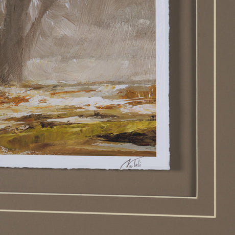 Autumn in the Village I by Mercana Studio Textured Framed Artwork Matted under Glass by Mercana at Eve Furniture