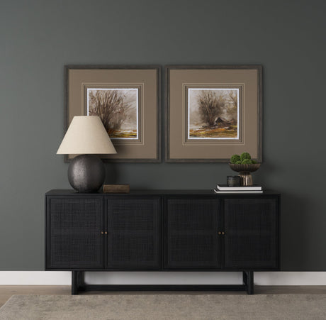 Autumn in the Village I by Mercana Studio Textured Framed Artwork Matted under Glass by Mercana at Eve Furniture