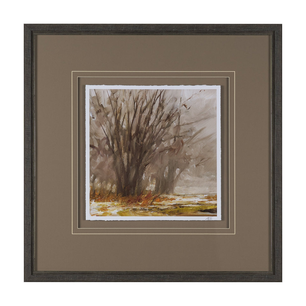 Autumn in the Village I by Mercana Studio Textured Framed Artwork Matted under Glass by Mercana at Eve Furniture