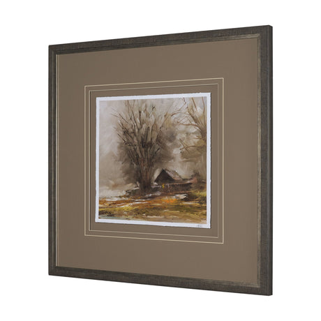 Autumn in the Village II by Mercana Studio Textured Framed Artwork Matted under Glass by Mercana at Eve Furniture