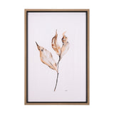 Autumn Message I by Mercana Studio a Hand Embellished Textured Framed Art Print by Mercana at Eve Furniture
