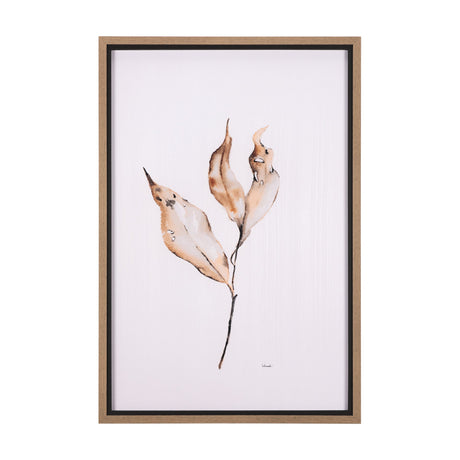 Autumn Message I by Mercana Studio a Hand Embellished Textured Framed Art Print by Mercana at Eve Furniture