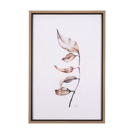 Autumn Message II by Mercana Studio a Hand Embellished Textured Framed Art Print by Mercana at Eve Furniture