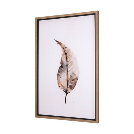 Autumn Message III by Mercana Studio a Hand Embellished Textured Framed Art Print by Mercana at Eve Furniture
