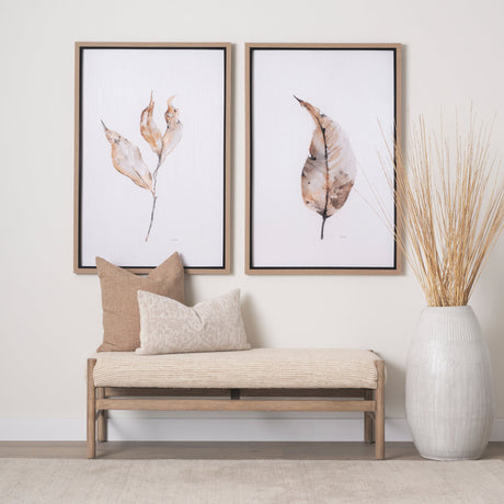 Autumn Message III by Mercana Studio a Hand Embellished Textured Framed Art Print by Mercana at Eve Furniture