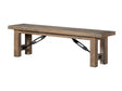Autumn Solid Wood Dining Bench in Flink Oak by Modus Furniture at Eve Furniture