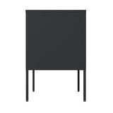 Ava 23.6" Accent Cabinet in Black by Manhattan Comfort at Eve Furniture