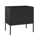 Ava 23.6" Accent Cabinet in Black by Manhattan Comfort at Eve Furniture