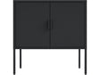 Ava 23.6" Accent Cabinet in Black by Manhattan Comfort at Eve Furniture