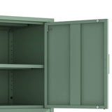 Ava 23.6" Accent Cabinet in Green by Manhattan Comfort at Eve Furniture