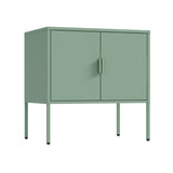Ava 23.6" Accent Cabinet in Green by Manhattan Comfort at Eve Furniture