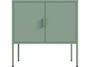 Ava 23.6" Accent Cabinet in Green by Manhattan Comfort at Eve Furniture
