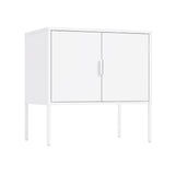 Ava 23.6" Accent Cabinet in White by Manhattan Comfort at Eve Furniture