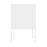 Ava 23.6" Accent Cabinet in White by Manhattan Comfort at Eve Furniture