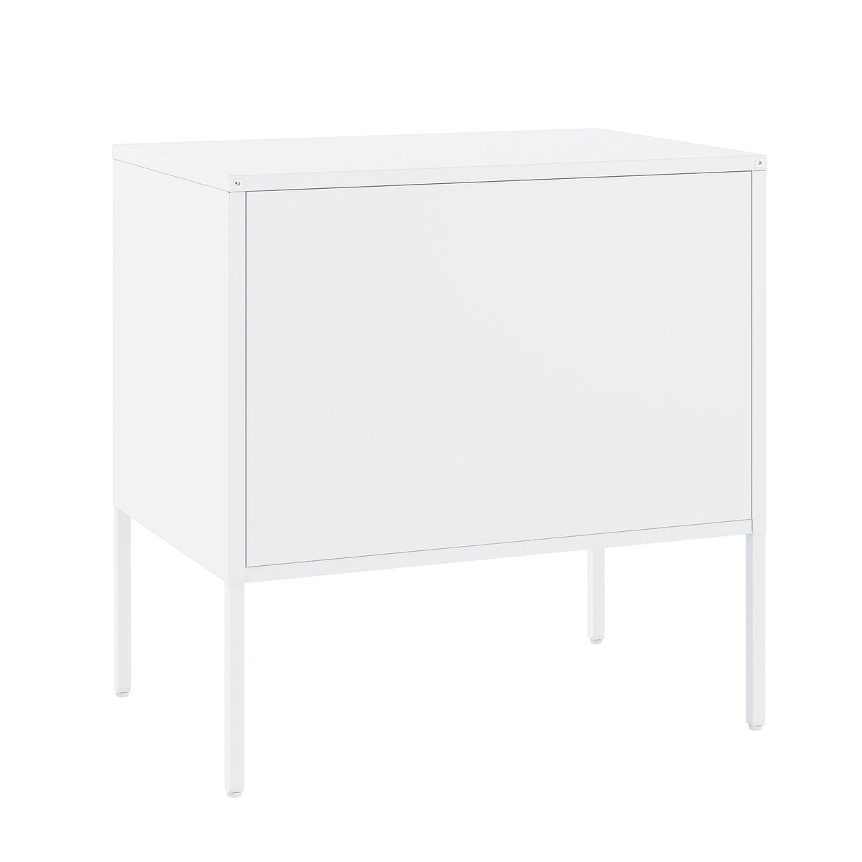 Ava 23.6" Accent Cabinet in White by Manhattan Comfort at Eve Furniture