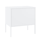 Ava 23.6" Accent Cabinet in White by Manhattan Comfort at Eve Furniture