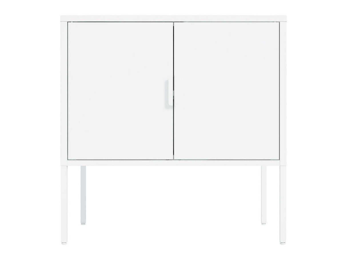 Ava 23.6" Accent Cabinet in White by Manhattan Comfort at Eve Furniture