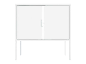 Ava 23.6" Accent Cabinet in White by Manhattan Comfort at Eve Furniture